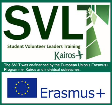 The SVLT
                                            was co-financed by the
                                            European Unions Erasmus+
                                            Programme, Kairos and
                                            individual outreaches.