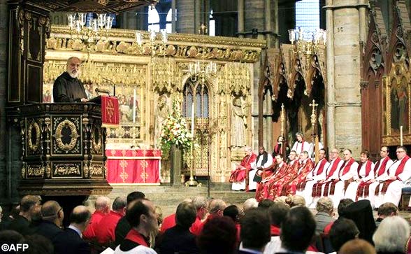 Raniero Cantalamessa sermon at Westminster
                    Abbey