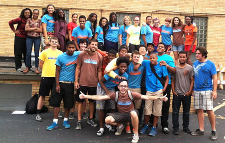Detroit Summer
                    Outreach Team 2014