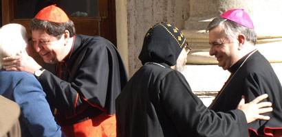 ecumenical meeting
                          in Rome