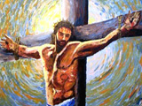 Christ on cross by mats
              eriksson