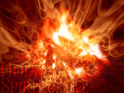 the fire of the Holy Spirit