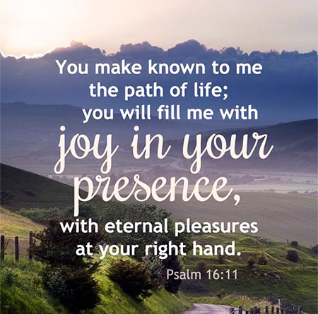 Joy in God's presence
