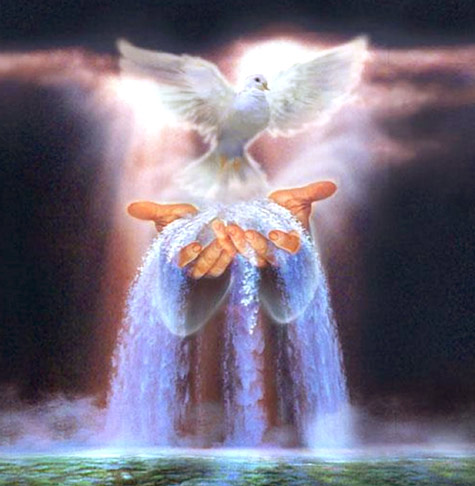living steams of water and the Holy Spirit