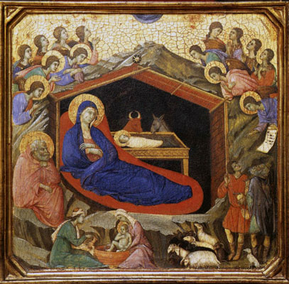 Nativity by Duccio
                          di Buoninsegna (1255 - 1318)