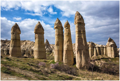 rock pinnacles of Cappadocia