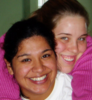 Angelique Ortiz and Ruth Gryniewicz