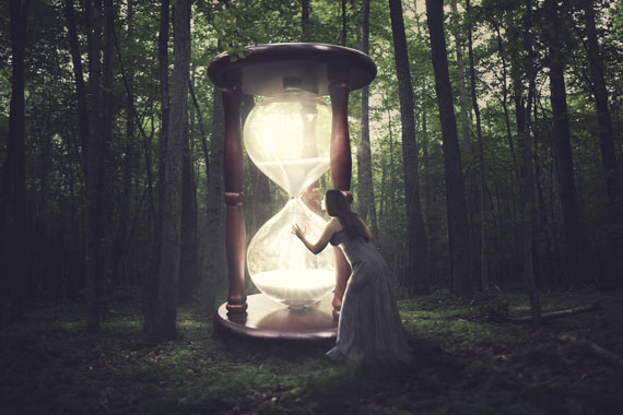 time running out of hour
                            glass - illustration by Kevin Carden