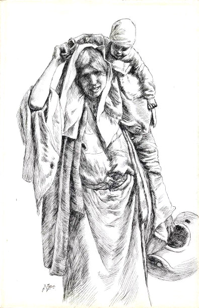 drawing
                  by James Tissot