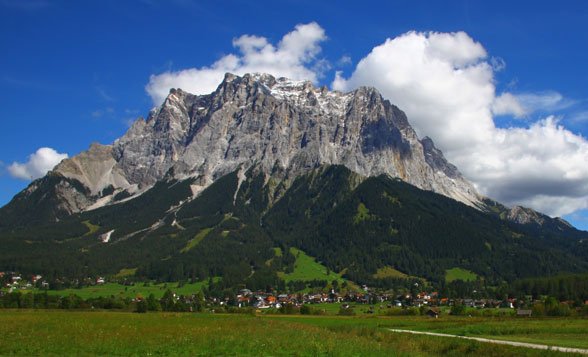 Zugspitze Mountain in Germany