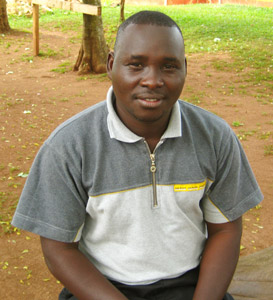 young man from
                        Uganda